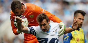 Miroslav Klose hat Lazio gegen Chievo in Führung gebracht Miroslav Klose