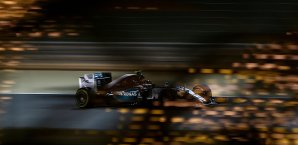 Ob er alles nur noch verschwommen sieht? Nico Rosberg plagt sich mit einer Augenentzündung umher Nico Rosberg