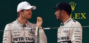 Nico Rosberg und Lewis Hamilton sind auch in dieser Saison erbitterte Konkurrenten Nico Rosberg, Lewis Hamilton