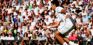 Sollte Novak Djokovic Wimbledon auch in diesem Jahr gewinnen, würde er schlappe 2,63 Millionen Euro bekommen Novak Djokovic