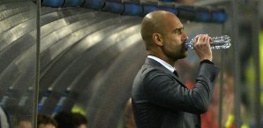Pep Guardiola hatte gegen Porto nicht wirklich viel zu Lachen Pep Guardiola