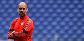 Pep Guardiola erlebt derzeit chaotische Tage Pep Guardiola