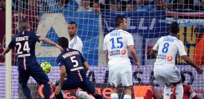 Die Spieler und Trainer von PSG und Olympique Marseille sprechen wieder mit dem TV-Sender PSG, Olympique Marseille