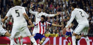Real Madrid setzte sich nach hartem Kampf gegen Atletico durch Real Madrid, Atletico