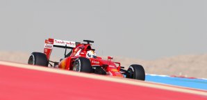 Sebastian Vettel fuhr der Konkurrenz davon Sebastian Vettel