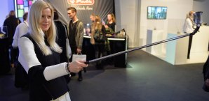 Der Selfie-Stick ist in Wimbledon verboten Selfie-Stick