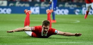 Stefan Bell erzielte einen Doppelpack Stefan Bell, FSV Mainz 05