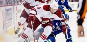 Tobias Rieder überzeugte in der NHL mit 13 Toren und acht Assists Tobias Rieder