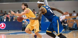 Ex-Bayer Tyrese Rice (r.) gewann mit Khimki den Eurocup Tyrese Rice