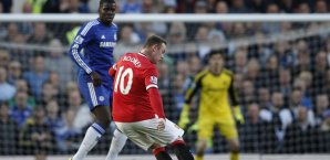 Wayne Rooney verlor am Wochenende gegen Chelsea Wayne Rooney