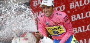 Alberto Contador hat die 98. Giro d'Italia gewonnen Alberto Contador