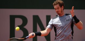 Andy Murray steht in Paris im Achtelfinale Andy Murray
