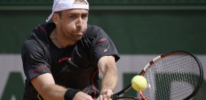 Benjamin Becker musste gegen Kei Nishikori aufgeben Benjamin Becker