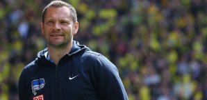Pal Dardai hat allen Grund zum Lächeln Bundesliga, Hertha BSC