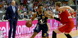 Cliff Hammonds wurde von den Bayern gut in Schach gehalten Cliff Hammonds