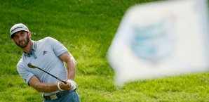 Dustin Johnson hat sich an die Spitze herangekämpft Dustin Johnson