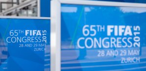 Vor dem FIFA-Kongress gab es viele Proteste FIFA-Kongress