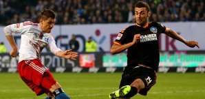 Ivo Ilicevic erzielte den späten Ausgleich für die Hamburger Ivo Ilicevic