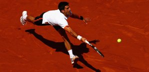 Novak Djokovic hat das Achtelfinale von Roland Garros erreicht Novak Djokovic