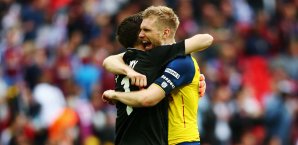 Per Mertesacker sorgte mit seinem Treffer für die Entscheidung Per Mertesacker