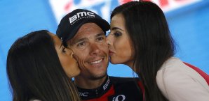 Philippe Gilbert stand bereits zum zweiten Mal beim Giro ganz oben Philippe Gilbert