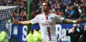 Der Einsatz von Pierre-Michel Lasogga war lange Zeit ungewiss Pierre-Michel Lasogga, Hamburger SV