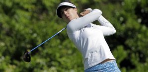 Sandra Gal spielte eine solide Runde zum Auftakt Sandra Gal