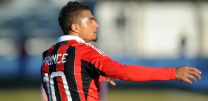 Kevin-Prince Boateng wurde 2013 in einem Testspiel rassistisch beleidigt Serie A, AC Milan