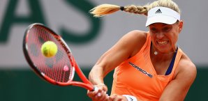 Angelique Kerber mühte sich gegen Muguruza vergebens Tennis, French Open