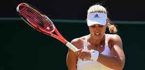Angelique Kerber ist zurückgefallen Angelique Kerber