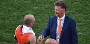 Arjen Robben spielt gerne unter Louis van Gaal Arjen Robben