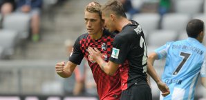 Nils Petersen war auch gegen 1860 der Matchwinner und traf wieder per Elfmeter 2.Liga