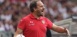 Der VfB Stuttgart zeigte unter Zorniger gute Ansätze, am Ende reichte es dennoch nicht Alexander Zorniger