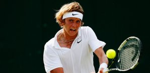 Alexander Zverev musste sich im Viertelfinale Marin Cilic geschlagen geben Alexander Zverev