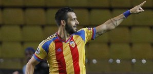 Alvaro Negredos Auswärtstor war der Unterschied in Monaco Alvaro Negredo