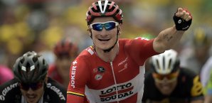 Andre Greipel hat die zweite Etappe der Eneco Tour für sich entschieden Andre Greipel