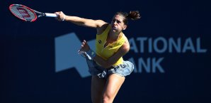 Andrea Petkovic ist gegen Simona Halep ausgeschieden Andrea Petkovic