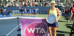 Angelique Kerber hat zuletzt das Turnier von Stanford gewonnen Angelique Kerber