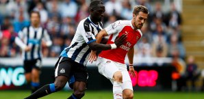 Arsenal setzte sich gegen Newcastle knapp durch Arsenal, Newcastle United