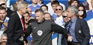 Arsene Wenger und Jose Mourinho werden keine Freunde mehr Arsene Wenger, Jose Mourinho