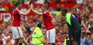 Bastian Schweinsteiger kam für Michael Carrick ins Spiel Bastian Schweinsteiger