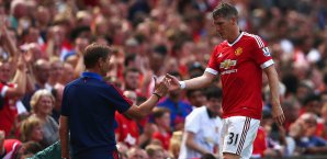 Bastian Schweinsteiger spielte gegen Newcastle erstmals von Beginn an Bastian Schweinsteiger