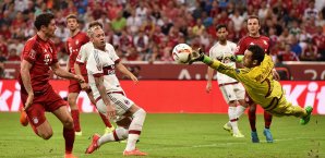Die Bayern hatten mit dem AC Milan keine Probleme Bayern München
