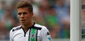 Thorgan Hazard gelang der Treffer des Tages gegen die Magpies BMG