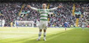 zweifacher Torschütze: Leigh Griffiths Celtic Glasgow
