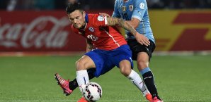 Aranguiz hat diesen Sommer die Copa America mit Chile gewonnen Charles Aranguiz