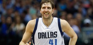 Dirk Nowitzki spielt bei den Dallas Mavericks Dirk Nowitzki