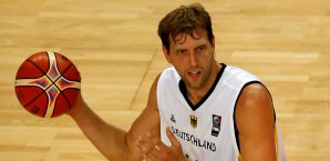 Dirk Nowitzki absolvierte jüngst die ersten beiden Länderspiele nach vier Jahren Dirk Nowitzki