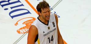Dirk Nowitzki war Topscorer gegen die Türkei Dirk Nowitzki