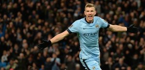 Edin Dzeko traf 130 Premier-League-Spielen 50 mal Edin Dzeko